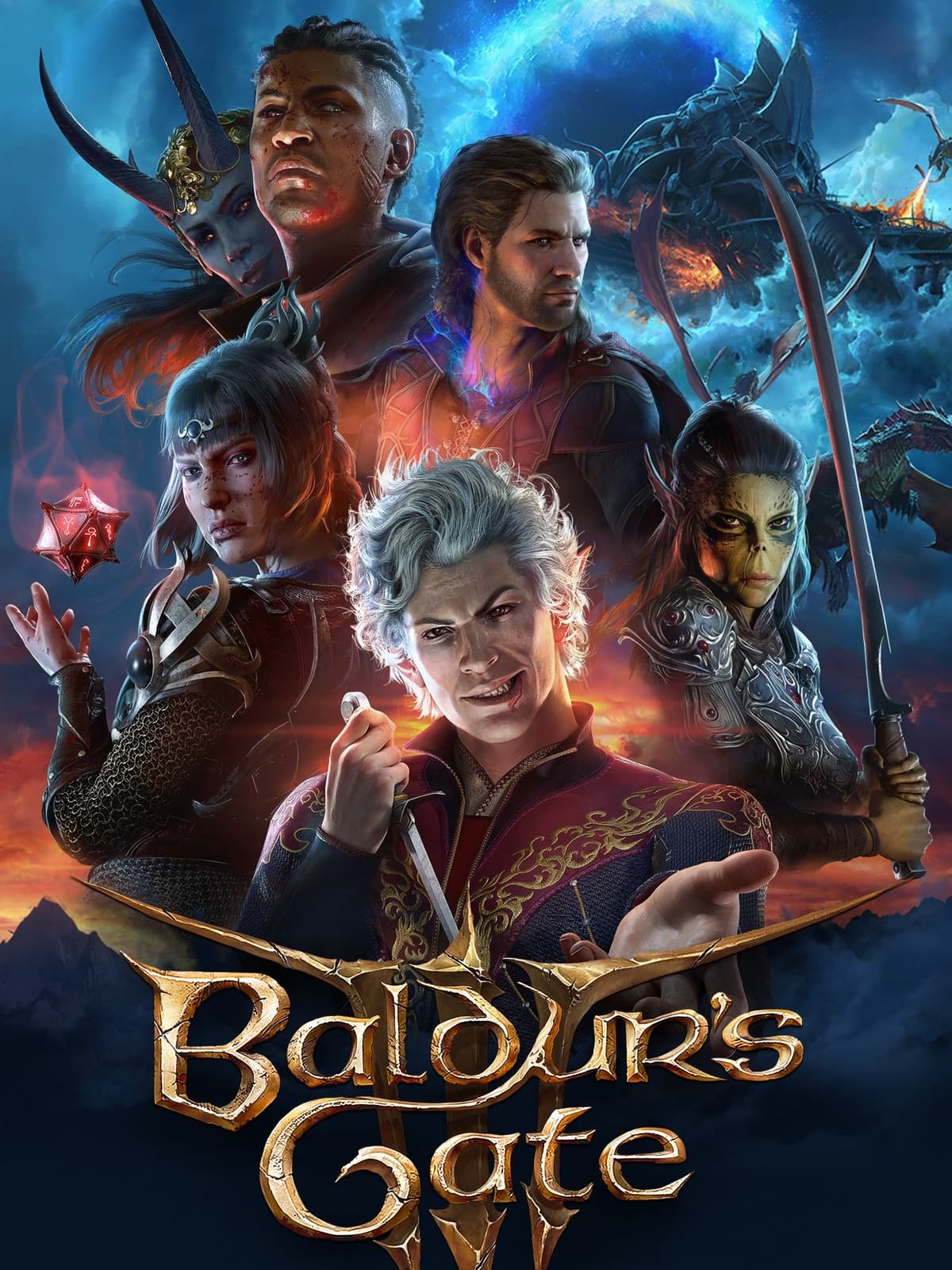 Coperta jocului Baldur's Gate 3