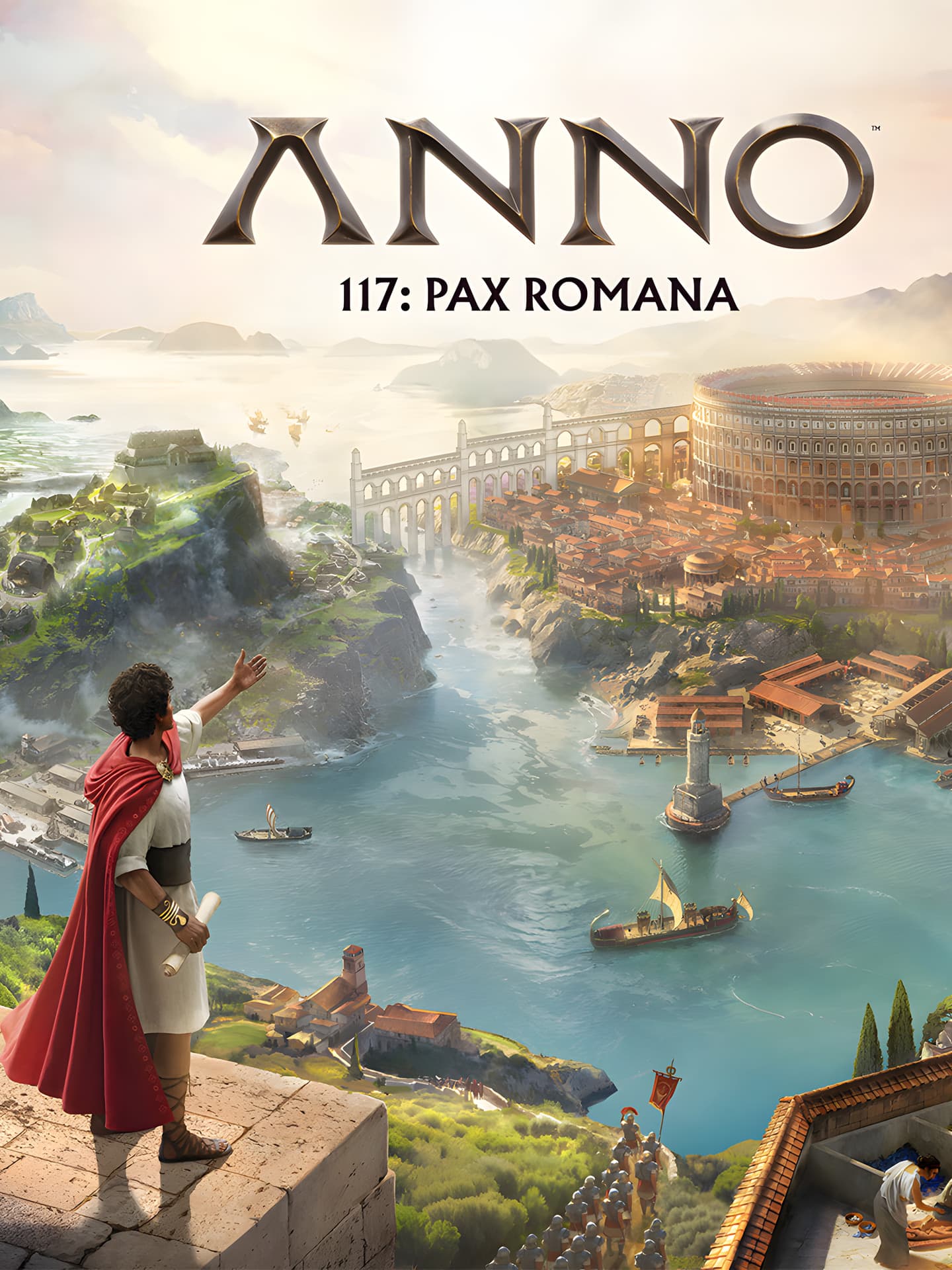 Coperta jocului Anno 117: Pax Romana