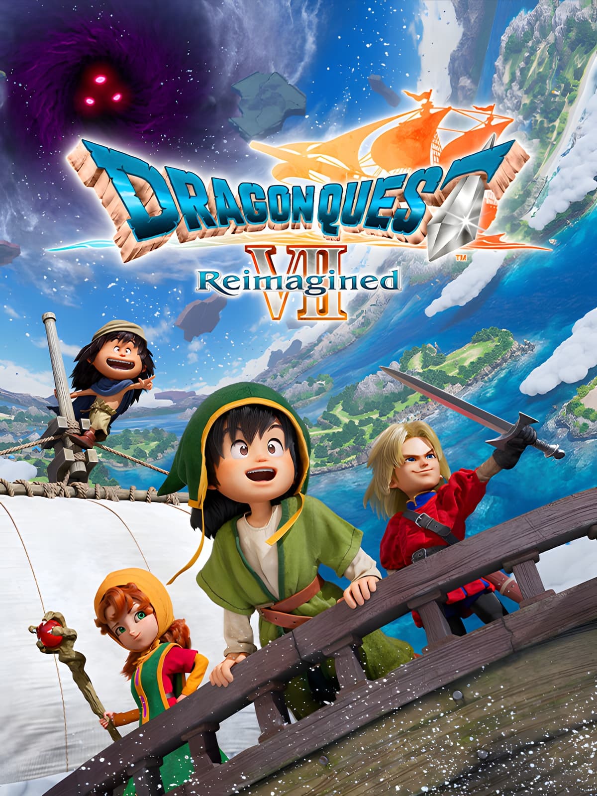Coperta jocului Dragon Quest VII Reimagined