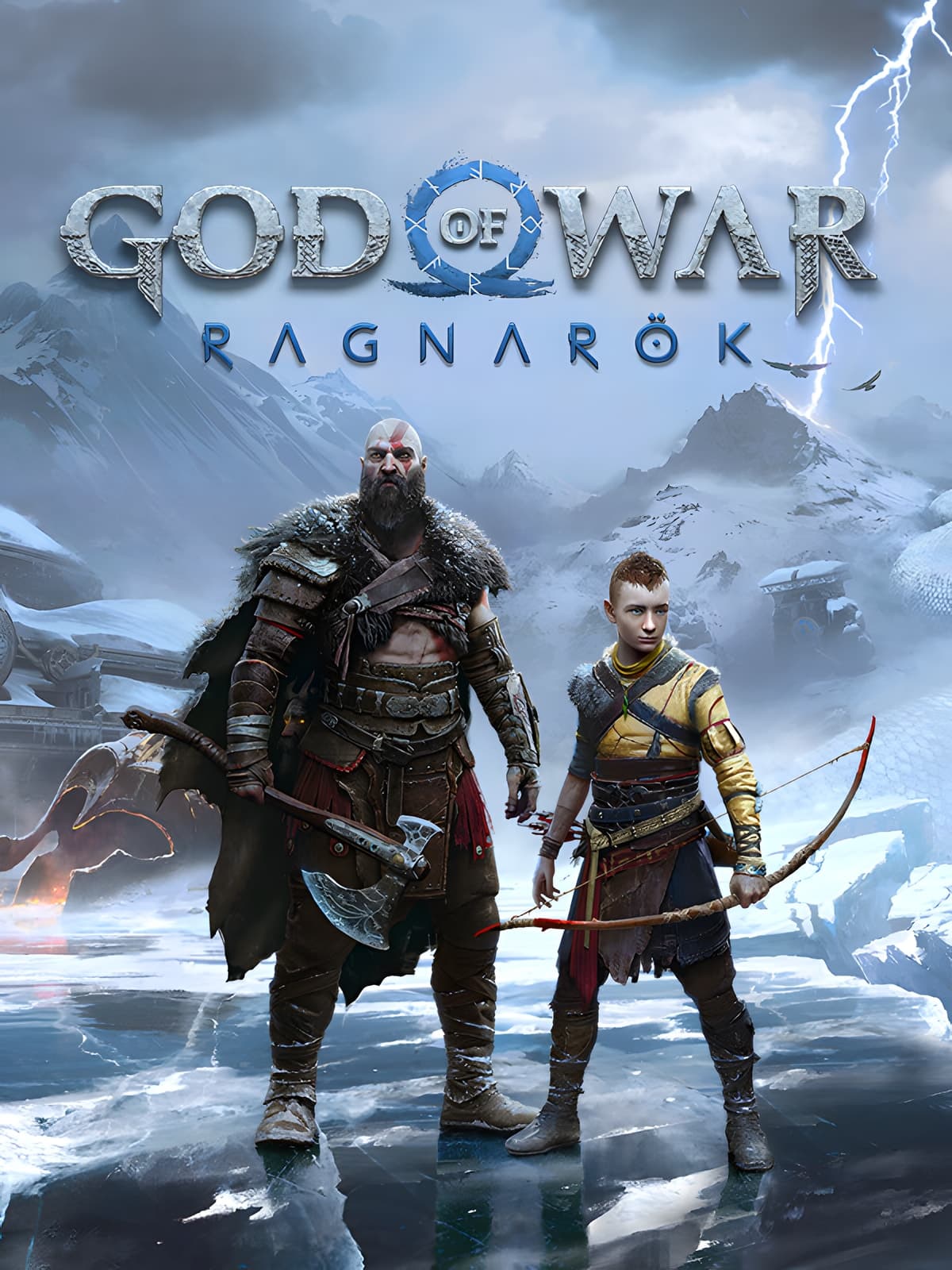 Coperta jocului God of War Ragnarök