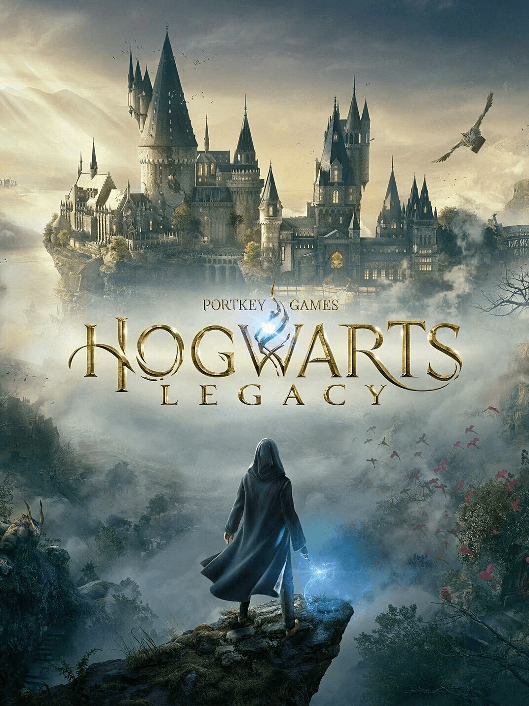 Coperta jocului Hogwarts Legacy