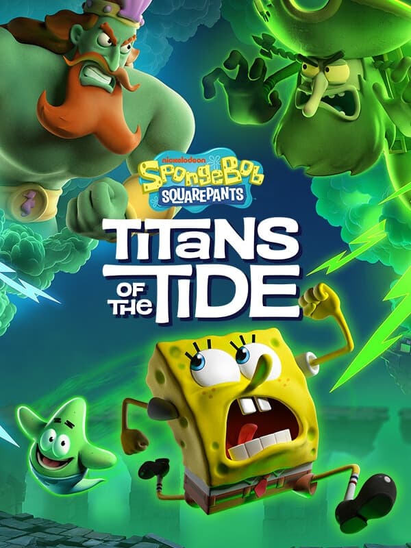 Coperta jocului SpongeBob SquarePants: Titans of the Tide