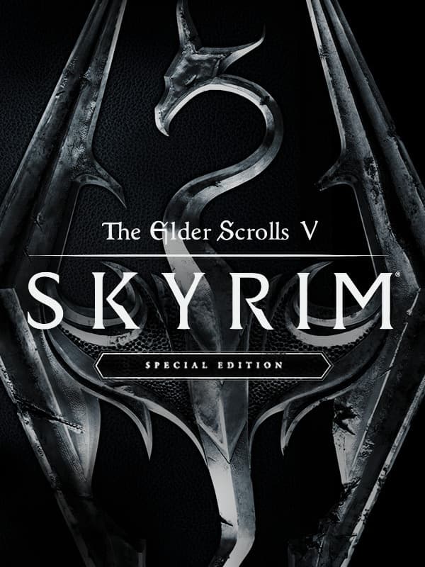 Coperta jocului The Elder Scrolls V: Skyrim Special Edition
