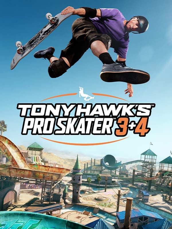 Coperta jocului Tony Hawk's Pro Skater 3 + 4